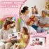 Set, Counter Playset, 3+ Ice Cream Toys Pretend Play Shop Store, Ice Cream with Light, Ice Cream Maker Cashier Toy