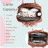 18 Backpack 4 LORADI Pockets Large Diaper Bag with Insulated Pockets and Stroller Clips, Baby Shower Essentials (Brown