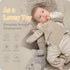 Premium Soft Muslin Cotton Lion Loveys Soft & Breathable Newborn Security Blanket, for Baby Boy Girl, Gender Neutral.