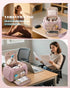 S1 S2, Marscamd Quilted Breast Pump Bag Compatible with Spectra and Pumping Bag with Cooler Compartment and a Drying