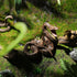 Sratte 26 Pcs Realistic Snake Figurines - Plastic Anaconda Animals Diorama Project Playset for Kids