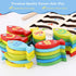 Magnetic Wooden Fishing Game Toy for Toddlers, Alphabet Fish Catching Puzzle for Preschool Learning ABC Math