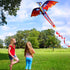 HENGDA KITE Upgrade Classical Dragon Kite, 55"x62" Stereoscopic Easy to Fly for Kids & Adults