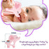 Soft Pink Elephant Teether Toy for Babies, 3-6/6-12 Months, Silicone Teething Toy Gift for Girls, Gum Massager