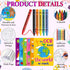 Gilprop 168pcs Christian Coloring Books with Crayons for Kids Easter Mini Coloring Book Bulk Religious Bible Story