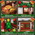 PleyWalden 12+ Set 1288Pcs Christmas Gingerbread House Building Block for Girls Age with LED Lights, Christmas Village