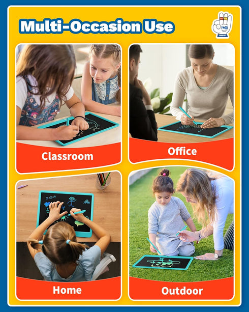 15" Idea(15in TEKFUN LCD Writing Tablet for Kids, Large Drawing Pad for Boys & Girls, Screen-Free Way to Keep Kids