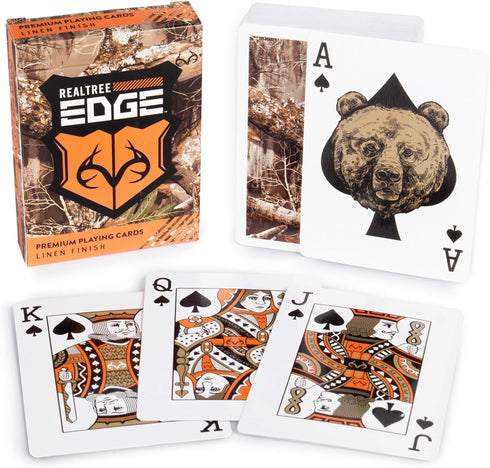 Realtree Camouflage Playing Card Deck - Brybelly Premium Woodland Standard Poker Size Camo
