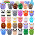 ChildFun 24 PCS Party Favors for Kids,3D Animal Pop Toys,Goodie Bags Stuffers