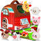 Avesa Baby Toys 6-12 Months - Soft Barn Toy with Stuffed Farm