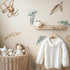 QUCHENG Ocean Wall Decals Marine Animal Boys Bedroom Large Stickers Removable Whale Decor Nursery Kids Room Murals DIY