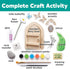 Creativity for Kids Butterfly Fairy Door Kit - Painting Arts and Crafts for Kids, Creative Gifts for Age 6-7+