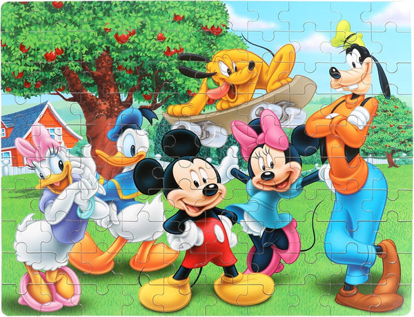 Puzzles for Kids Ages 4-8 100 Pieces - Educational Learning Jigsaw Puzzles in Metal Box for Boys and Girls
