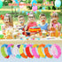 Kids Party Favors Pop Fidget Toys, 24 Packs Fidget Bracelets for Birthday Party Goodie Bags, Classroom Prizes