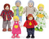 Hape Happy Family Dollhouse Set Award Winning Doll Family Set, Unique Accessory