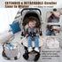 LAT Baby Warm Bunting Bag Universal,Extended and Removable,Stroller Sleeping Bag Cold Weather,Waterproof Toddler
