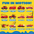 JOYIN 25 in 1 Fire Truck Vehicle Toy Set with Sounds and Lights, Mini Rescue Fire Truck Car Toy for Boys Over 3