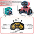 BYTEWAR Robot Toys for Boys Girls, Rechargeable RC Robot with GestureSensing,Auto-Demonstration, Fun Gift