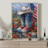 BUAHA 1000 Country Cowboy Boot Shoe Flowers Puzzles for Adults Pieces Nature American Patriotic Flat Western Art Jigsaw