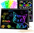 OSLINE Arts and Crafts for Kids 3-10, Rainbow Scratch Paper Art Notebooks, Art Supplies Kit for Gifts