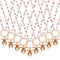 Geiserailie 36 Pcs Baby Shower Pacifiers Necklace Acrylic Pacifiers Necklace Charm Party Favors