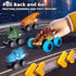 3-5 5-7, 5 3 4 5 6 7 Toddler Robot Dinosaur Truck Toys for Kids Boys Ages Black Carrier Dinosaur Truck with Pull Back