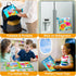 Magnetic Puzzles for Kids Ages 3-5 - Two-Book Set - Dinosaur Animal Jigsaw Puzzle Magnet Books for Learning Activities
