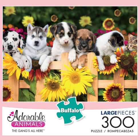 Buffalo Games - The Gang's All Here - 300 LARGE Piece Jigsaw Puzzle