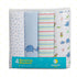 Spasilk Baby 4 Pack 100% Cotton Flannel Receiving Blanket