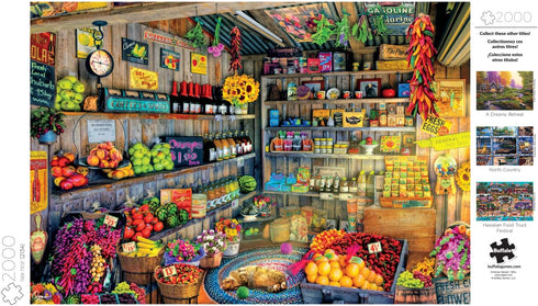 Buffalo Games Aimee Stewart Farm Fresh 2000 Piece Jigsaw Puzzle for Adults