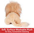 GUND Regis Lion Plush, Stuffed Animal for Ages 1 and Up, Tan/Gold, 12"