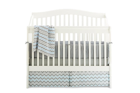 American Baby Company 100% Natural Cotton Sweater Knit Swaddle Blanket, Soft Breathable Blue for Boys and Girls