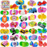 SQZUWIT 200 Pcs Prefilled Easter Eggs Filled with Toys Inside for Kids