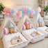 wilwolfer Kids Teepee Tent for Girls or Boys with Carry Case, Foldable Play Tent for Toddler Suit for Indoor