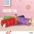 Play22 4-Way Play Tunnel for Kids - 8 Feet Indoor/Outdoor Fun for Kids, Dogs Tunnel Ball Pit