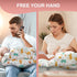 PILLANI Nursing Pillow for Breastfeeding, Breast Feeding Pillow with Security Fence for Enhanced Comfort, Baby Registry