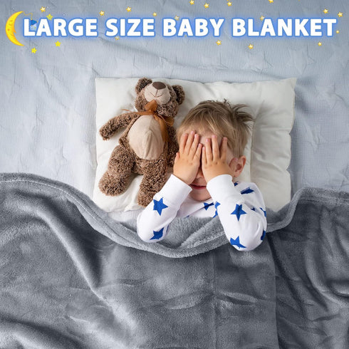 8 30" 40" Cozy Reginary Pcs Fuzzy Baby Blankets Bulk x Toddler Nursery Daycare Nap Warm Soft Plush Fluffy Newborn