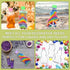 Yaomiao 30 Packs 2.5 oz Plastic Sand Art Bottles with Corks for Kids, Clear Containers for Sand Art Crafts Supplies