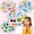 72 Pcs Erasers for Kids, Mini Pencil Eraser Bulk Classroom Prizes, Fun Puzzle Erasers for Back to School Supplies