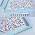 (31.5 31.5) TIASUSAN Blue Mahjong Mat x with Black Carrying Bag, Anti-Slip, Noise-Reducing Mahjong Mat for Table