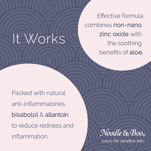 Noodle & Boo The Best Diaper Rash Ointment, Multi Purpose Baby Skin Care Zinc Oxide Ointment For Diaper Rash