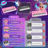 Drmukie 4 37 3 4 5 6 7 Upgraded Piano Keyboard Kids Toy for Year Old Girl Birthday Gift Key Pink Pianos with Microphone