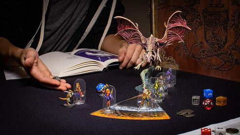 Arcknight Mankind Horde Flat Plastic Miniatures, 31 Unique Human-Themed Enemy Minis for DND