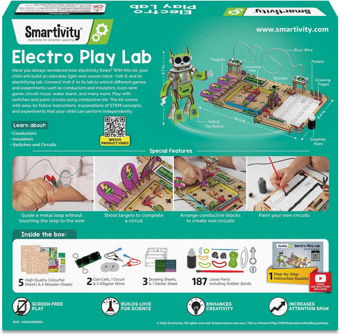 8, 9, 10, 11, 12, 13, 14 9 Smartivity Electro Play Lab for Kids Ages Years Old I Electricity Kit with Circuits