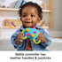 Set, 3+ Fisher-Price Newborn Toys Level-Up Little Gamer Gift Baby Rattle Teether & Crinkle Activities for Infants Ages