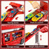 Novaluki 12 3-5, 3 4 5 6 7 8 Truck Toys for Kids, Transport Vehicle with Die-Cast Car, Double Race Car Track Cars Ramp
