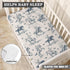 JIANADAER 28"x52" Cowboys Horse Western Fitted Crib Sheet Vintage West Desert Standard Crib Mattress Fitted Sheet