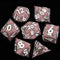 D&D Sharp Edge Polyhedral Dice Set, Mini Planet Dice for Dungeons and Dragons (Maidens)