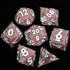 D&D Sharp Edge Polyhedral Dice Set, Mini Planet Dice for Dungeons and Dragons (Maidens)