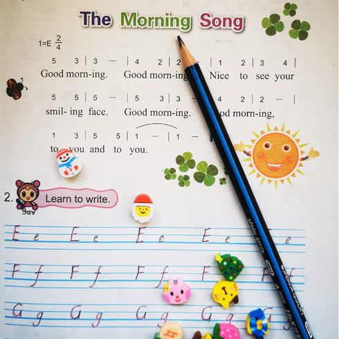 300PCS Mini Christmas Fruit Animal Erasers, Assorted Novelty Pencil Erasers for Kids Party Favors